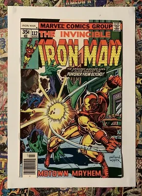 Buy Iron Man #112 - Jul 1978 - Rigellians Appearance! - Nm (9.4) Cents/newsstand!! • 29.99£