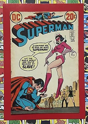 Buy Superman #261 - Feb 1973 - Star Sapphire Appearance! - Vg+ (4.5) Cents Copy! • 49.99£