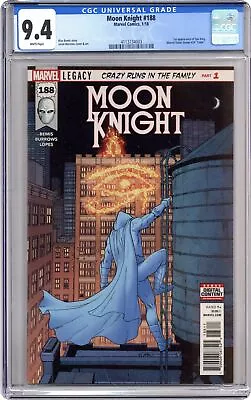 Buy Moon Knight #188A Burrows CGC 9.4 2018 4113734003 • 67.16£