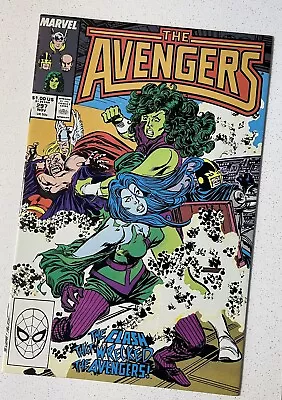 Buy Marvel The Avengers #296  10/88 Direct Edition King & Nebula • 9.99£
