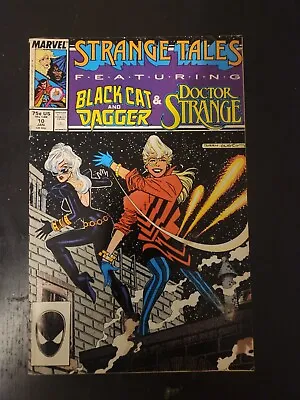 Buy Strange Tales  Featuring Black Cat/dagger/doctor Strange  #10 1987 (ms71-vg-bis) • 5.51£