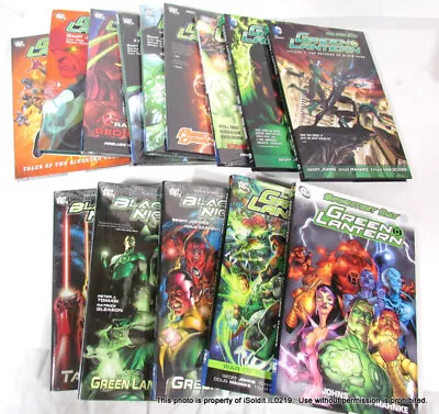 Buy NEW LOT 14 GREEN LANTERN HC BOOKS DC COMICS Blackest Night, The New 52! Sinestro • 94.83£