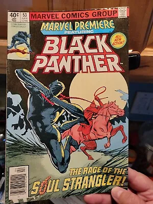 Buy Marvel Premiere 53 VG 1980 Black Panther Controversial Cover By Frank Miller • 12.61£