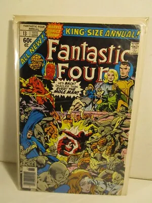 Buy FANTASTIC FOUR King-Size Annual Marvel Comics No. 13 1978 BAGGED BOARDED • 6.31£
