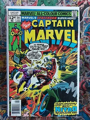 Buy Captain Marvel #54 FN+ • 3.95£