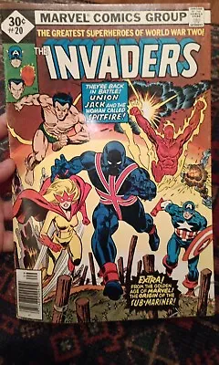 Buy The Invaders #20 (Marvel, 1976) First App. Union Jack Il • 15.81£