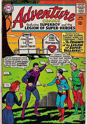 Buy Adventure Comics #331: DC Comics. (1965)  VG+   (4.5) • 10.86£