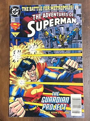 Buy DC Comics - The Adventures Of Superman - #513 - Target Cadmus - June 1994 - VG • 2.36£