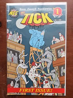 Buy The Tick 1 NEC New England Comics Press 2017 Bunn Jimmy Z Paszkiewicz NM • 6.31£