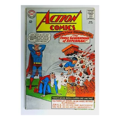 Buy Action Comics (1938 Series) #327 In Fine Minus Condition. DC Comics [y' • 21.68£