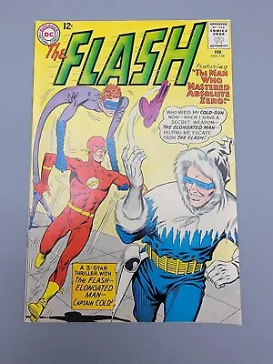 Buy The Flash #134 The Man Who Mastered Absolute Zero! 1963 • 51.19£