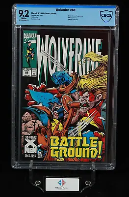 Buy WOLVERINE #68 ~ CGC 9.2  ~ Marvel (1993) • 27.66£