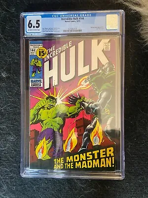 Buy Incredible Hulk #144, CGC FN+ 6.5, Doctor Doom • 87.95£