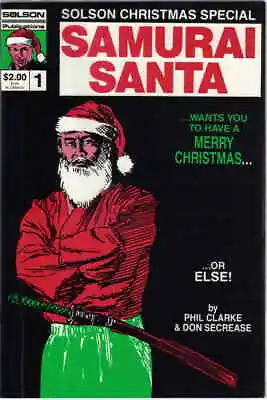 Buy Solson Christmas Special #1 FN; Solson | Jim Lee Samurai Santa - We Combine Ship • 83.63£