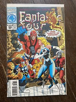 Buy Fantastic Four #388 (Marvel 1994) 1st Dark Raider NM+ • 8£