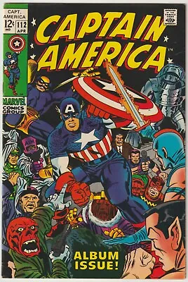 Buy Captain America #112    (Marvel Comics 1968)   VFN • 49.95£