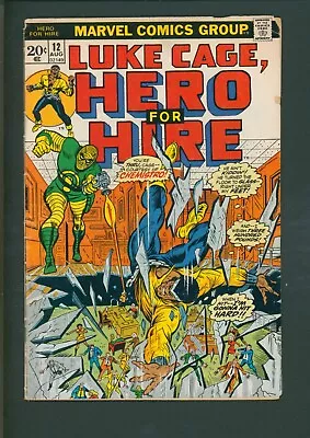 Buy Hero For Hire #12 Marvel (1973) Key Issue 1st Appearance Of Chemistro Comic Book • 6.33£