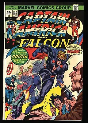 Buy Captain America #180 FN+ 6.5 1st Appearance Nomad! Serpent Squad! Marvel 1974 • 29.30£