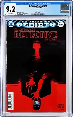 Buy Detective Comics #944 CGC 9.2 (Jan 2017, DC) Batman, Albuquerque Variant Cover • 34.98£