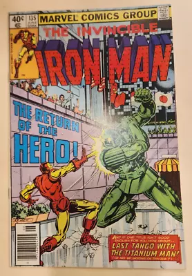 Buy IRON MAN #135 Marvel Comics 1980 All 1-332 Issues Listed! (9.4) Near Mint • 7.24£