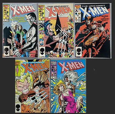 Buy X-Men (1986) ALL KEY ISSUES!!! - Lot Of 5! #210 #211 #212 #213 #214  Classic! • 39.43£