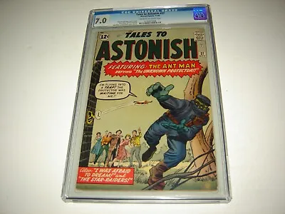 Buy Tales To Astonish #37 CGC 7.0 1962 Marvel Comics  3rd App. Of Ant Man  • 789.13£