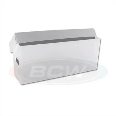 Buy Lot Of 3 BCW Plastic White Long Comic Book Storage Boxes LONG-PL-WHI Box • 141.91£