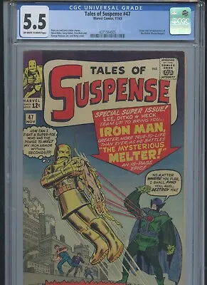 Buy Tales Of Suspense #47 1963 CGC 5.5 • 200.79£