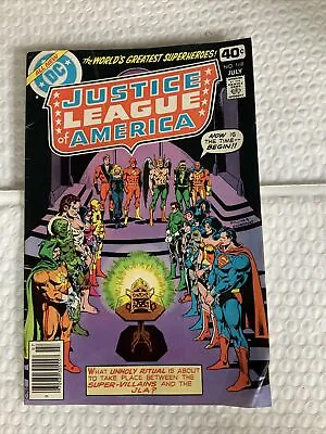 Buy Dc Comic Justice League Of America Vol 20 #168 July 1979 • 8.51£
