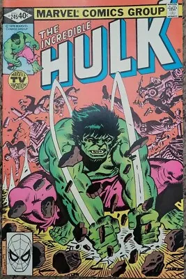 Buy The Incredible Hulk  #245 (1980) Super Mandroid App - Yolie • 3.96£