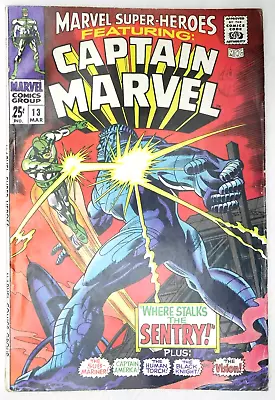 Buy Marvel Super Heroes #13 1st App Carol Danvers Captain Marvel Comics (1967) • 74.95£