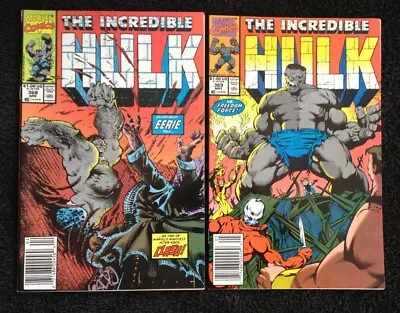 Buy *2 KEY COMIC LOT* INCREDIBLE HULK # 268 & #269 (Marvel 1990) NEWSSTAND Sam Kieth • 15.77£