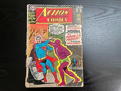 Buy Action Comics #340 (1966) - Origin + 1st Appearance Of Parasite! Low Grade Key! • 39.42£