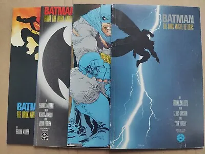 Buy BATMAN: THE DARK KNIGHT RETURNS 1 (2nd Print) 2 3 4 (1st Prints) DC 1986 1-4 (2) • 55.17£