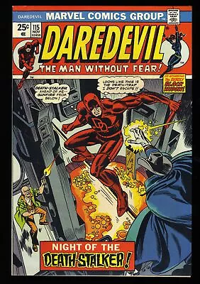 Buy Daredevil #115 NM 9.4 Ad For Incredible Hulk #181! Guest Star Black Widow! • 99.10£