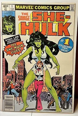 Buy Savage She-Hulk #1 Comic Book 1980 VG+ Stan Lee John Buscema Marvel • 51.25£