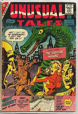 Buy Unusual Tales #18 Charlton 1959  Unexpected #113 DC 1969  2 Comic Lot  Mid-Grade • 29.58£