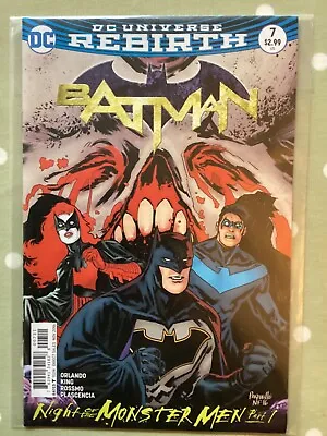 Buy BATMAN #7 DC UNIVERSE REBIRTH NOVEMBER 2016 Brand New, Bagged • 0.99£