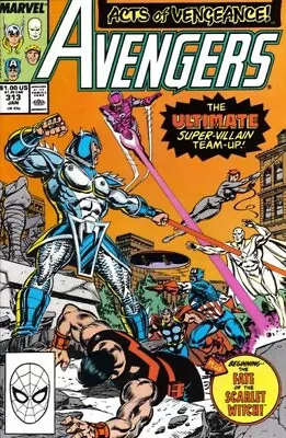 Buy AVENGERS #313 F, Direct Marvel Comics 1990 Stock Image • 3.97£