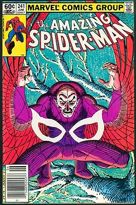 Buy Amazing Spider-Man 241 VF- 7.5 Origin Vulture Marvel 1983 • 6.28£
