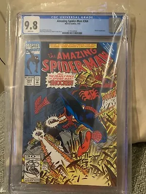 Buy Amazing Spider-Man #364 CGC 9.8 Shocker Appearance Marvel 1992 • 70.99£