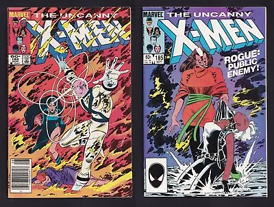 Buy Uncanny X-Men #184 Newsstand & #185 Marvel 1984 1st Appearance Of Forge • 14.23£