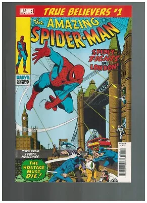 Buy True Believers: Amazing Spider-Man 95  Spidey In London  VF 2019 Marvel Comic • 3.18£