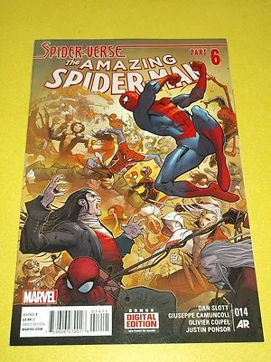 Buy Spiderman Amazing #14 Marvel Comics April 2015 • 3.89£