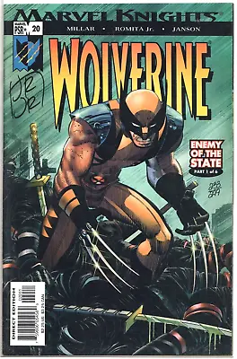 Buy Wolverine #20 Dynamic Forces Signed John Romita Jr Df Coa Marvel Comics • 29.95£