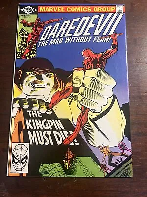 Buy Daredevil #170, 1st Kingpin In Title; Frank Miller Art And Story • 63.96£