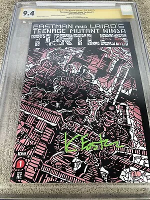 Buy Teenage Mutant Ninja Turtles 1 CGC SS 9.4 Eastman 7/20 Shattered Ed A • 142.30£