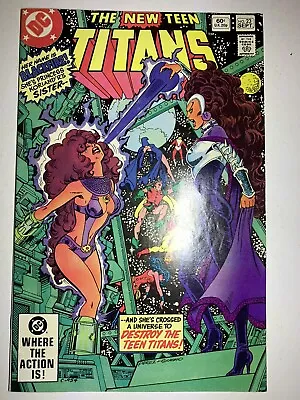Buy DC COMICS - NEW TEEN TITANS #23 (1982) 1st App Blackfire • 7.99£