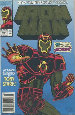 Buy Iron Man (1st Series) #290 (Newsstand) VF; Marvel | 48 Pages Foil Cover - We Com • 3.74£