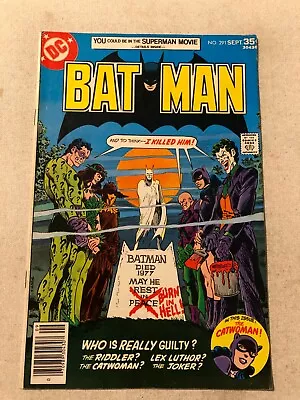 Buy Batman #291 Fn- 5.5 Classic Rogues Gallery Cover By Jim Aparo • 47.49£